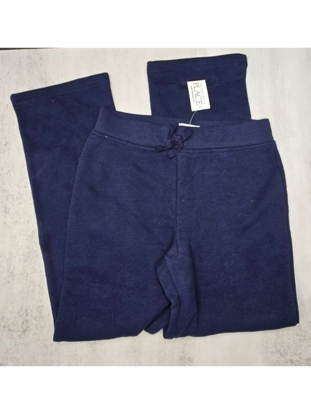 Girls Childrens Place Navy Blue Fleece Pants Medium 7/8 NWT JJ4286